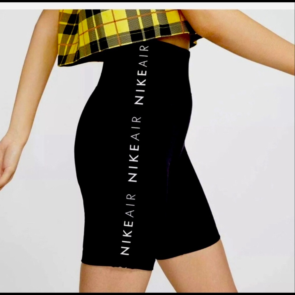 Black biker shorts
